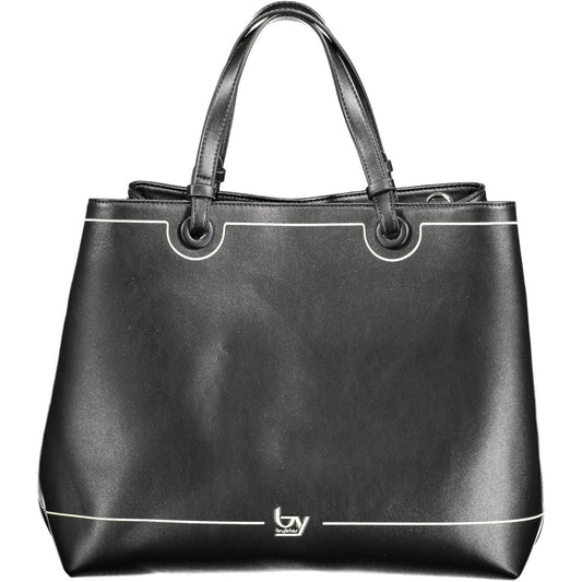 Elegant Black Two-Handled Shoulder Bag