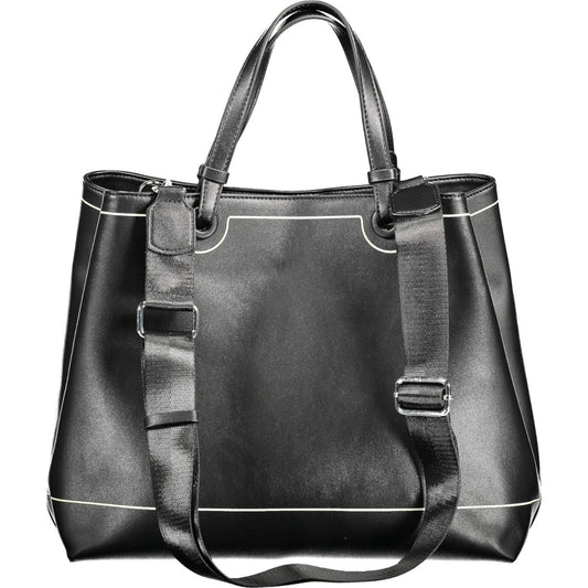BYBLOS | Elegant Black Two-Handled Shoulder Bag| McRichard Designer Brands   