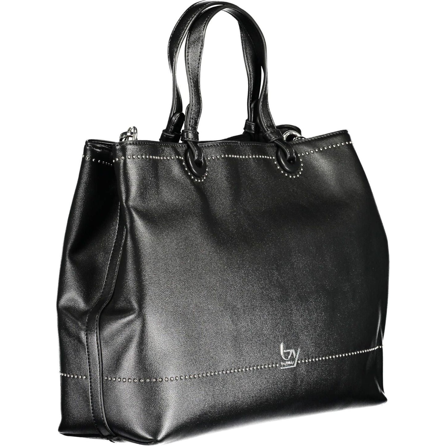 BYBLOS Chic Two-Handle City Bag with Contrast Detail chic-two-handle-city-bag-with-contrast-detail