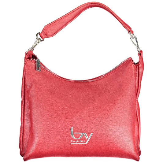 BYBLOS | Elegant Red Chain-Handle Convertible Handbag| McRichard Designer Brands   