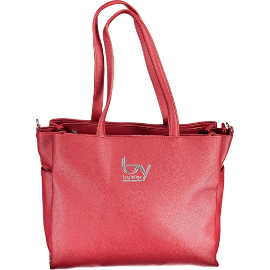 Chic Red Convertible Shoulder Bag