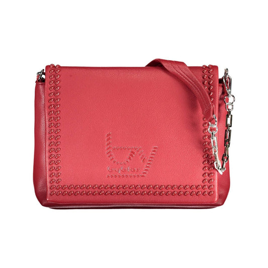 BYBLOS Elegant Red Chain-Strap Shoulder Bag elegant-red-chain-strap-shoulder-bag