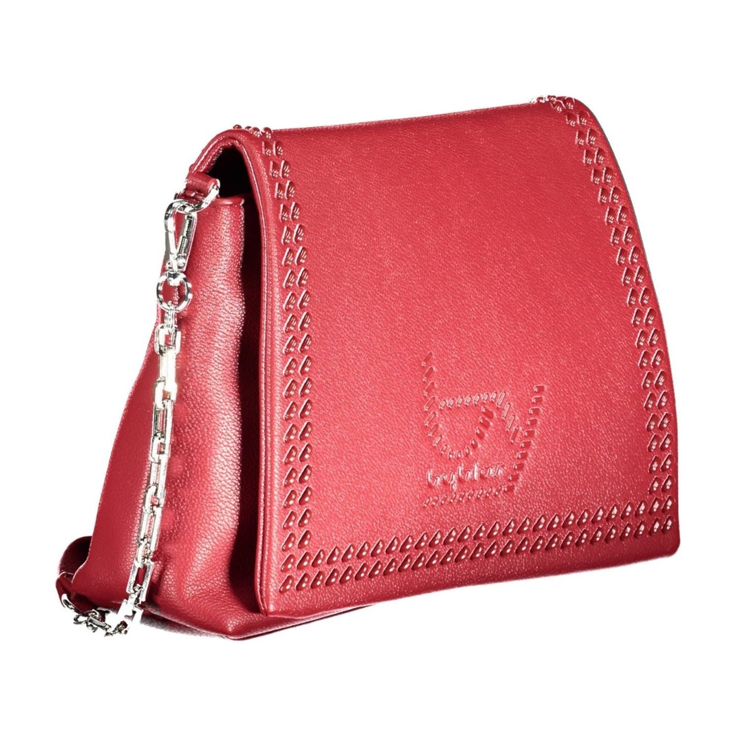 BYBLOS | Elegant Red Chain-Strap Shoulder Bag| McRichard Designer Brands   