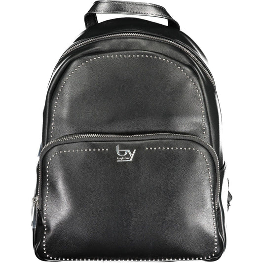 BYBLOS | Elegant Designer Black Backpack with Contrasting Details| McRichard Designer Brands   