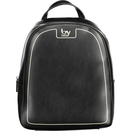 BYBLOS | Elegant Black Backpack with Contrasting Details| McRichard Designer Brands   