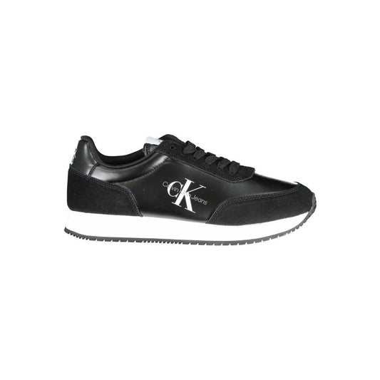 Calvin Klein | Chic Contrasting Lace-Up Sneakers| McRichard Designer Brands   