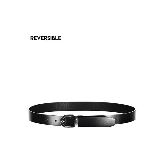 Calvin Klein | Black Polyester Belt| McRichard Designer Brands   