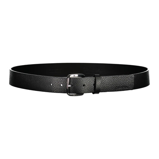 Calvin Klein | Black Leather Belt| McRichard Designer Brands   