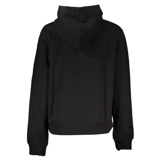 Elegant Hooded Sweatshirt in Timeless Black
