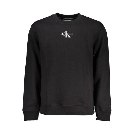 Calvin Klein | Sleek Long Sleeve Crew Neck Sweatshirt| McRichard Designer Brands   