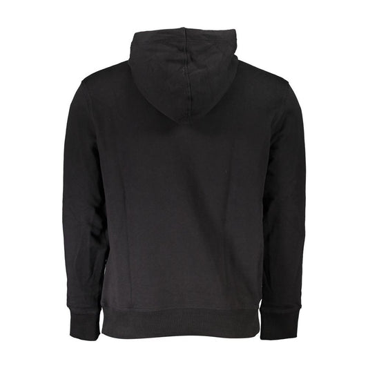 Calvin Klein | Sleek Cotton Hooded Sweatshirt with Logo| McRichard Designer Brands   