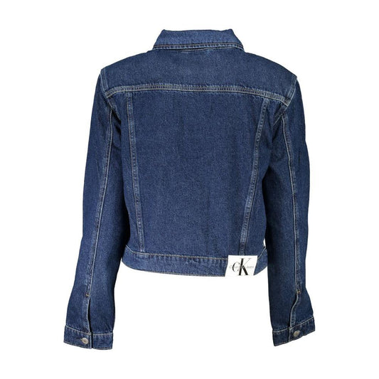 Calvin Klein | Chic Long Sleeved Denim Jacket| McRichard Designer Brands   
