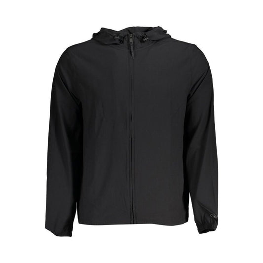 Calvin Klein | Sleek Hooded Sports Jacket in Breathable Fabric| McRichard Designer Brands   