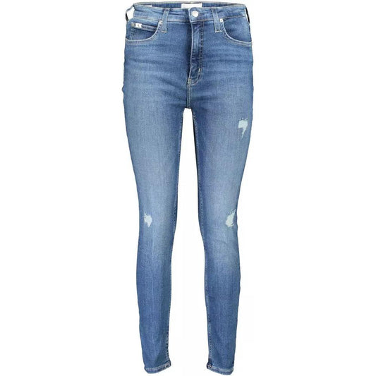 Calvin Klein | Super Skinny Washed Effect Jeans| McRichard Designer Brands   