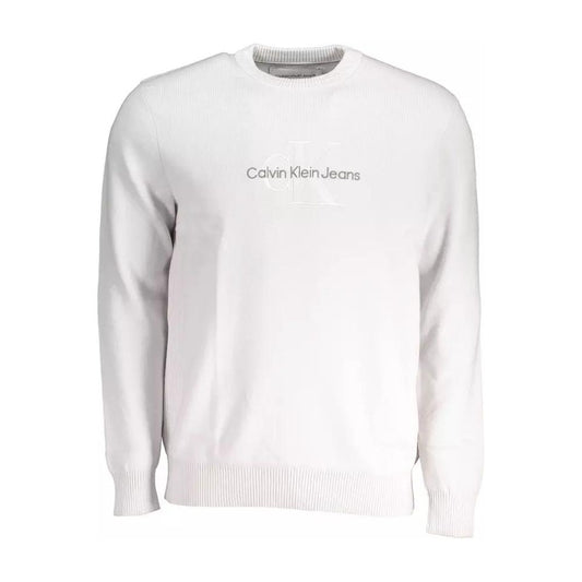 Calvin Klein | Gray Cotton Shirt| McRichard Designer Brands   