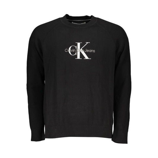 Calvin Klein | Luxurious Crew Neck Cotton Sweater| McRichard Designer Brands   