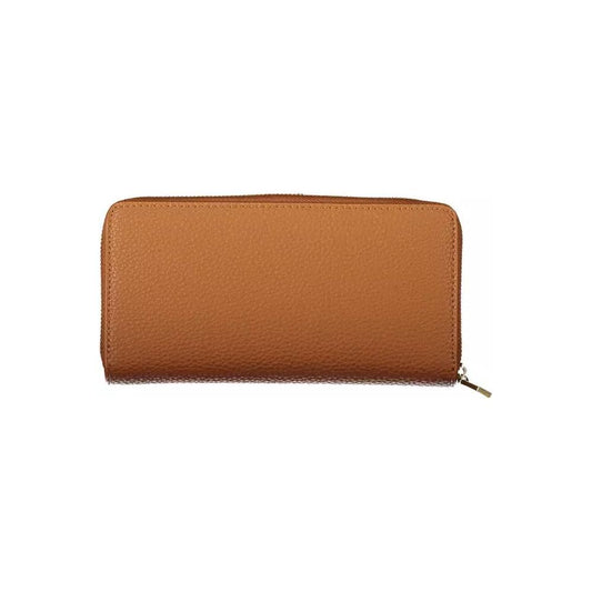 Calvin Klein | Brown Polyester Wallet| McRichard Designer Brands   