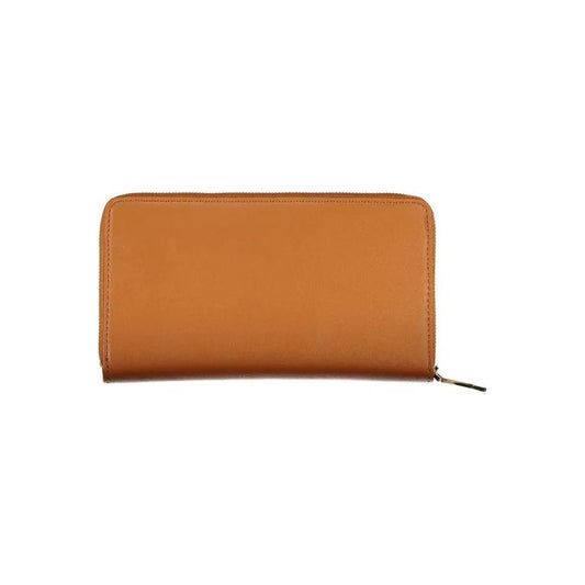 Calvin Klein | Brown Polyethylene Wallet| McRichard Designer Brands   