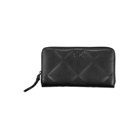 Calvin Klein | Sleek Black RFID Blocking Wallet with Logo| McRichard Designer Brands   