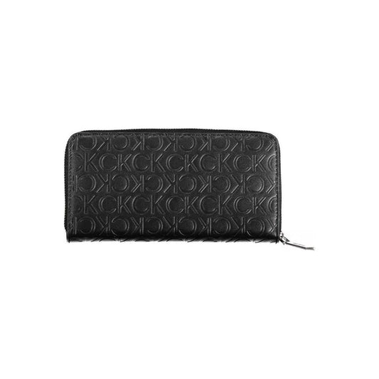 Calvin Klein | Black Polyethylene Wallet| McRichard Designer Brands   