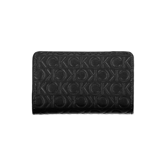 Calvin Klein | Black Polyester Wallet| McRichard Designer Brands   