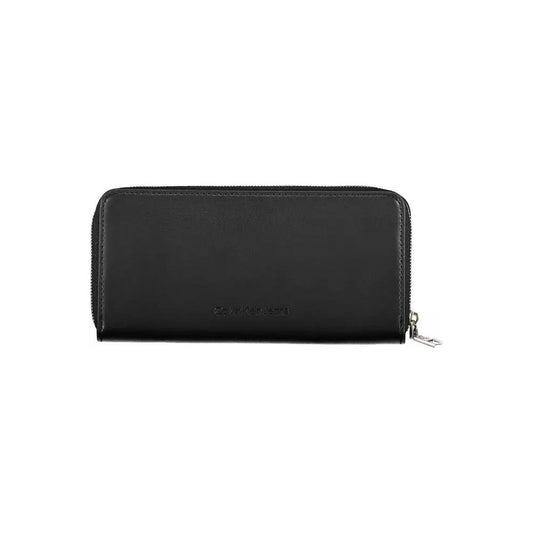 Calvin Klein | Black Polyethylene Wallet| McRichard Designer Brands   