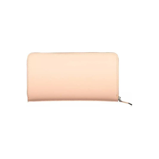 Calvin Klein | Pink Polyethylene Wallet| McRichard Designer Brands   