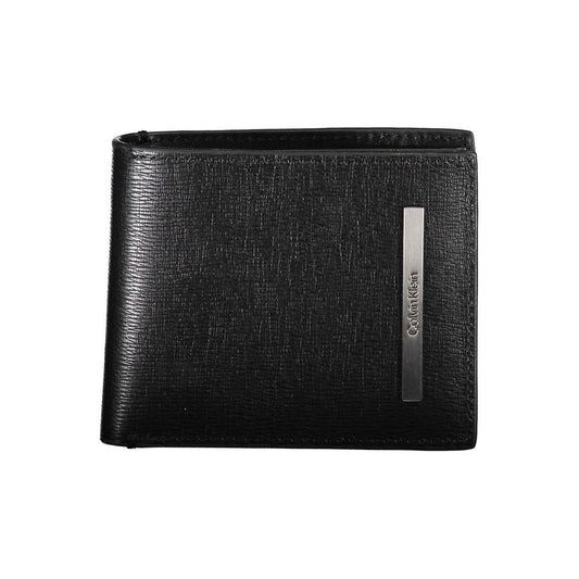 Calvin Klein | Sleek Black RFID-Blocking Wallet| McRichard Designer Brands   