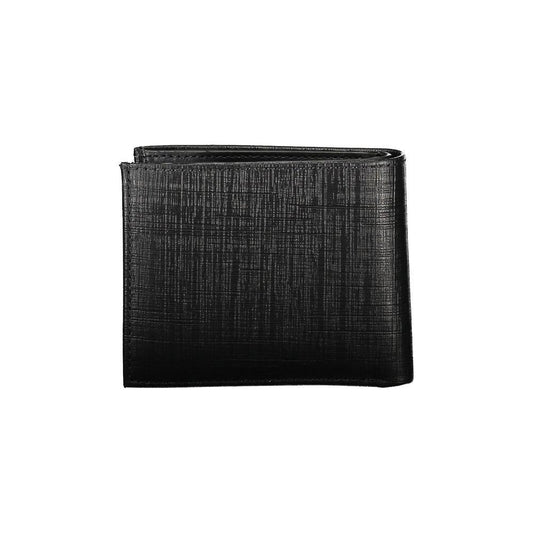 Calvin Klein | Elegant Dual Compartment Leather Wallet| McRichard Designer Brands   