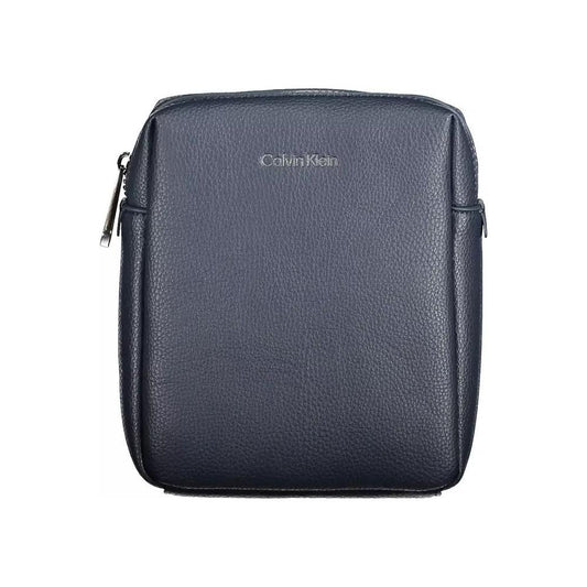 Calvin Klein | Blue Polyester Shoulder Bag| McRichard Designer Brands   