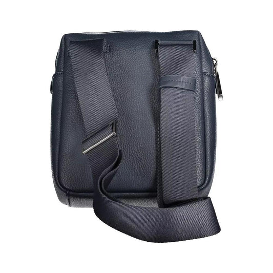 Calvin Klein | Blue Polyester Shoulder Bag| McRichard Designer Brands   