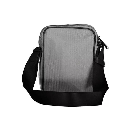 Calvin Klein | Gray Polyester Shoulder Bag| McRichard Designer Brands   