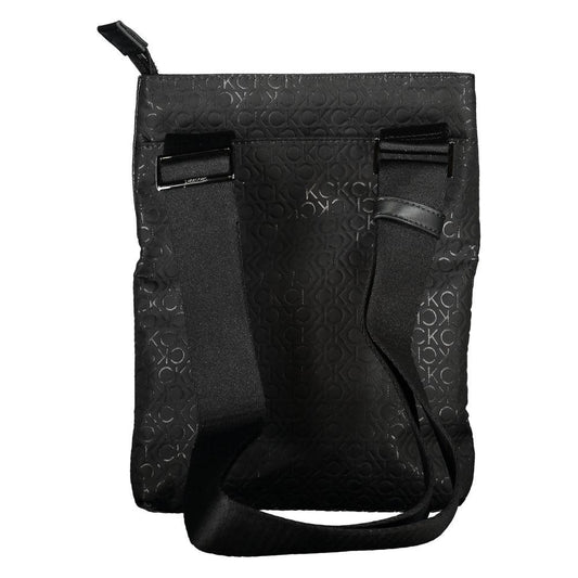 Calvin Klein | Eco-Conscious Sleek Black Shoulder Bag| McRichard Designer Brands   