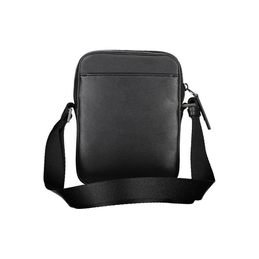 Calvin Klein | Elegant Black Shoulder Bag with Sleek Detailing| McRichard Designer Brands   