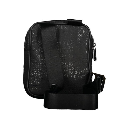 Calvin Klein | Sleek Urban Shoulder Bag with Contrast Details| McRichard Designer Brands   