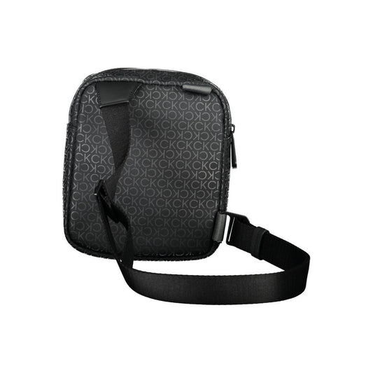 Calvin Klein | Eco-Conscious Black Shoulder Bag| McRichard Designer Brands   