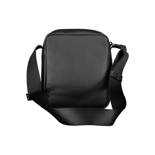 Calvin Klein | Elegant Black Shoulder Bag with Contrasting Accents| McRichard Designer Brands   