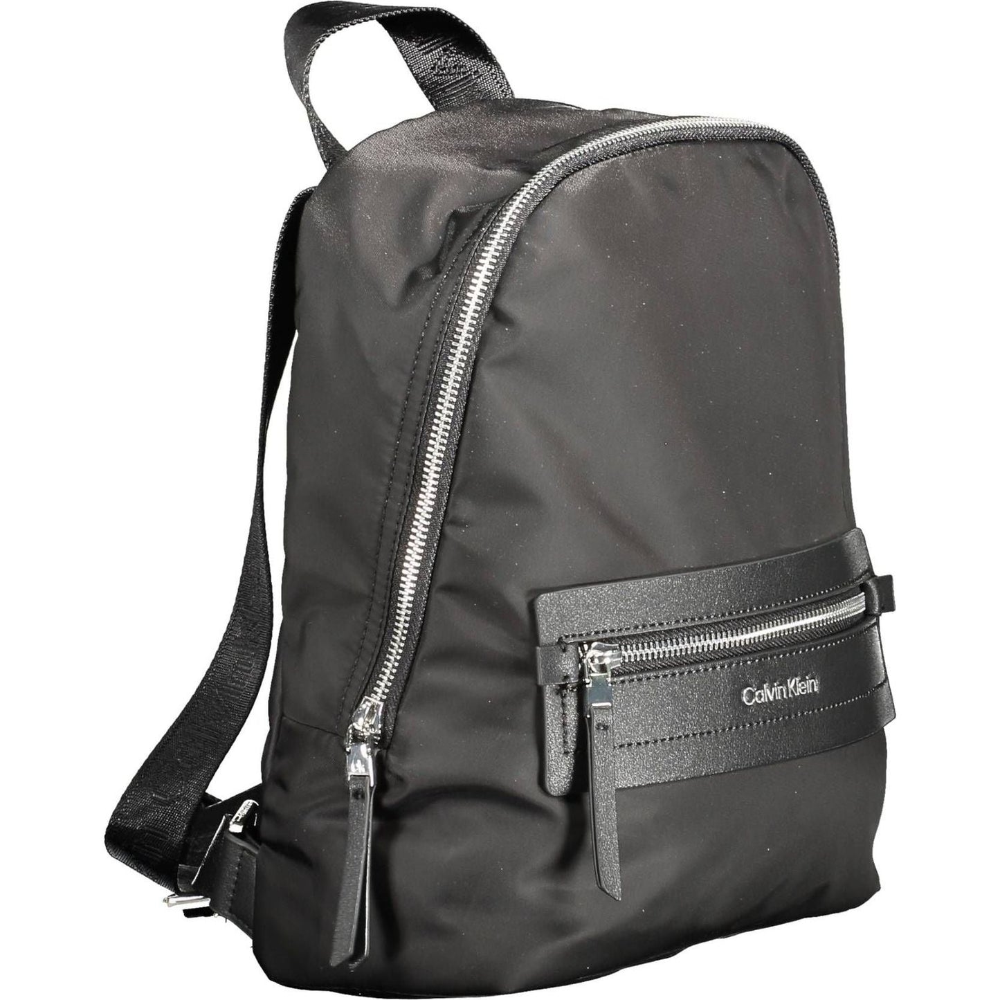Calvin Klein | Black Polyester Backpack| McRichard Designer Brands   