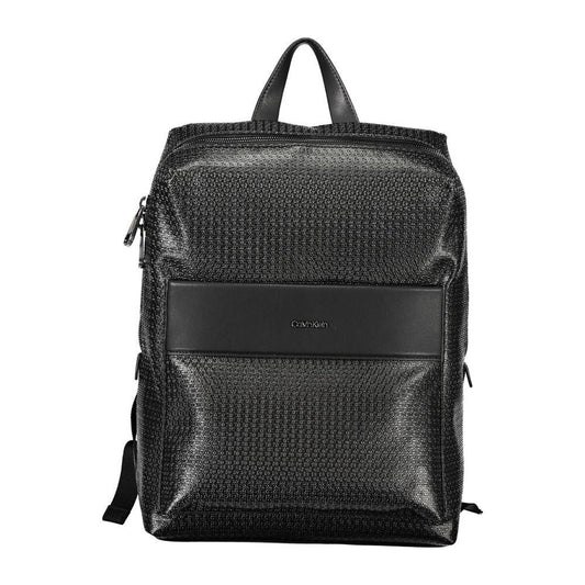 Calvin Klein | Sleek Urban Traveler Backpack in Black| McRichard Designer Brands   