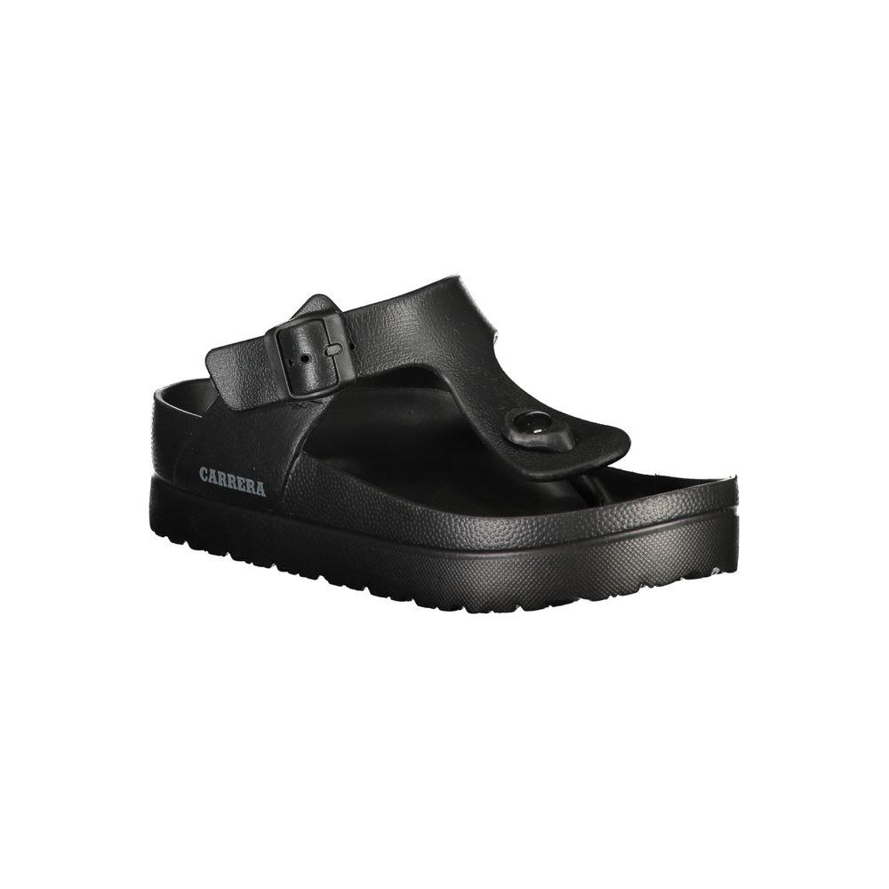 Carrera Black Polyethylene Sandal black-polyethylene-sandal-1