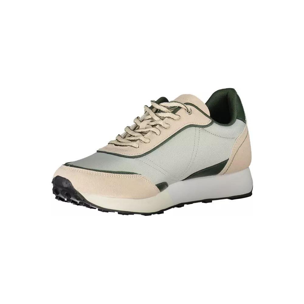 Carrera Beige ECO Leather Sneakers with Contrasting Details beige-eco-leather-sneakers-with-contrasting-details
