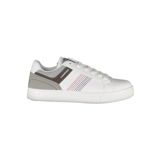 Carrera | Sleek White Sneakers with Bold Contrasts| McRichard Designer Brands   
