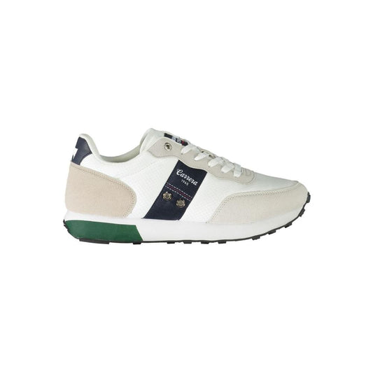 Carrera White Polyester Sneaker white-polyester-sneaker-8