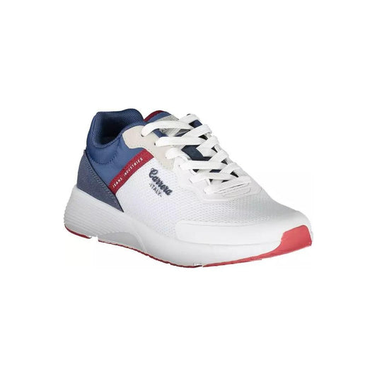 Carrera Sleek White Lace-Up Sneakers with Contrasting Accents sleek-white-lace-up-sneakers-with-contrasting-accents