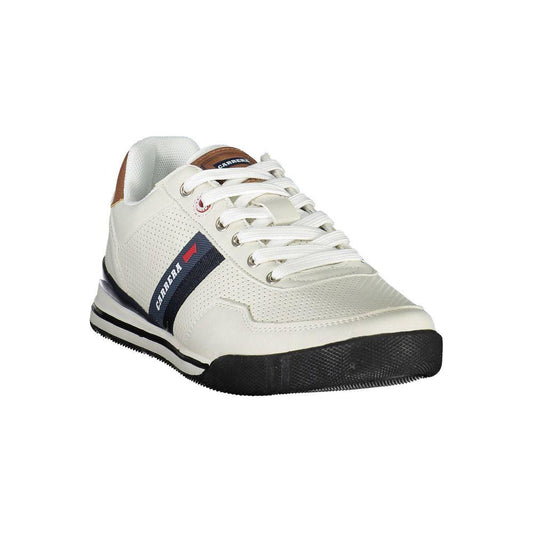 Carrera | Sleek White Sneakers with Contrast Accents| McRichard Designer Brands   