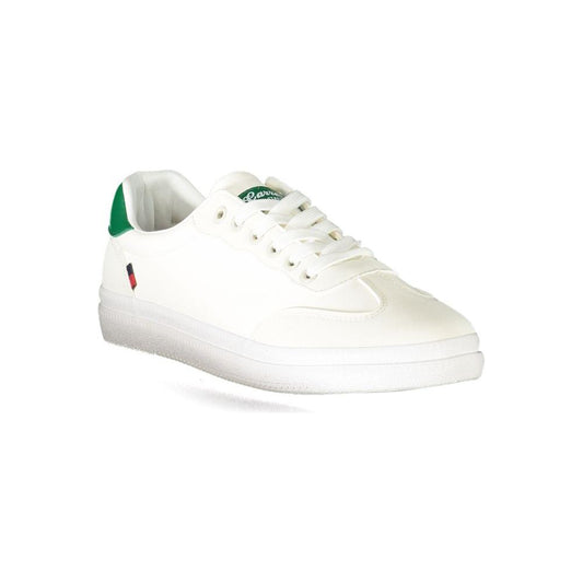 Carrera White Polyester Sneaker white-polyester-sneaker-35