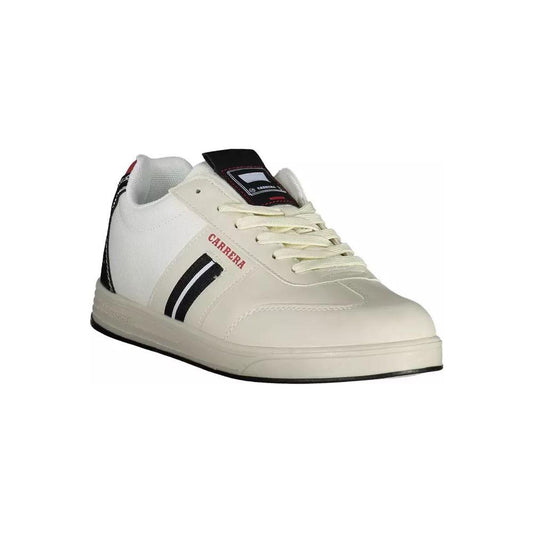 Carrera | Sleek White Sneakers with Bold Accents| McRichard Designer Brands   