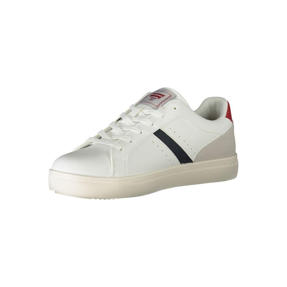 Carrera White Polyester Sneaker white-polyester-sneaker-42