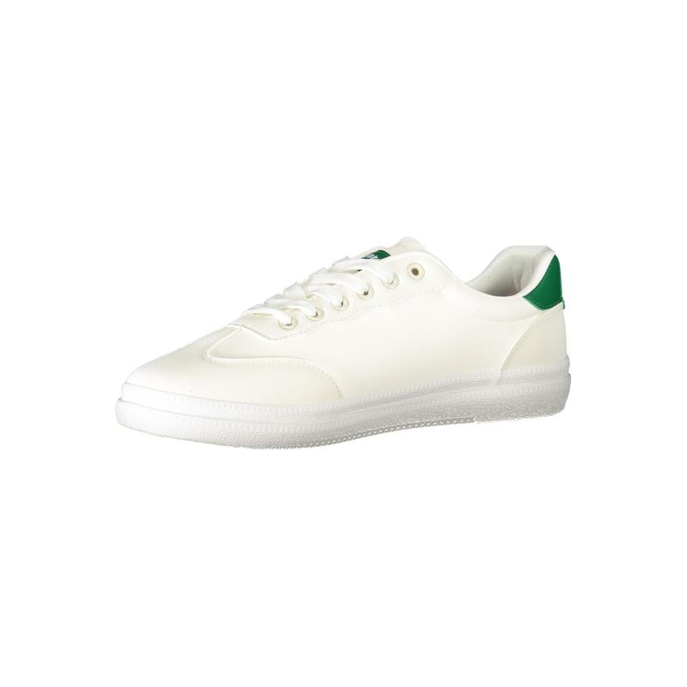 Carrera White Polyester Sneaker white-polyester-sneaker-35