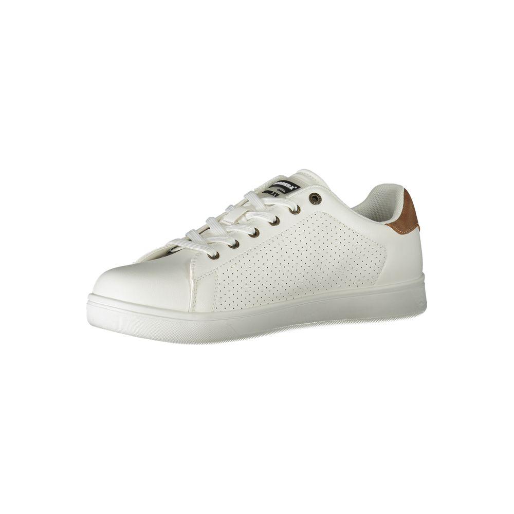 Carrera White Polyester Sneaker white-polyester-sneaker-37
